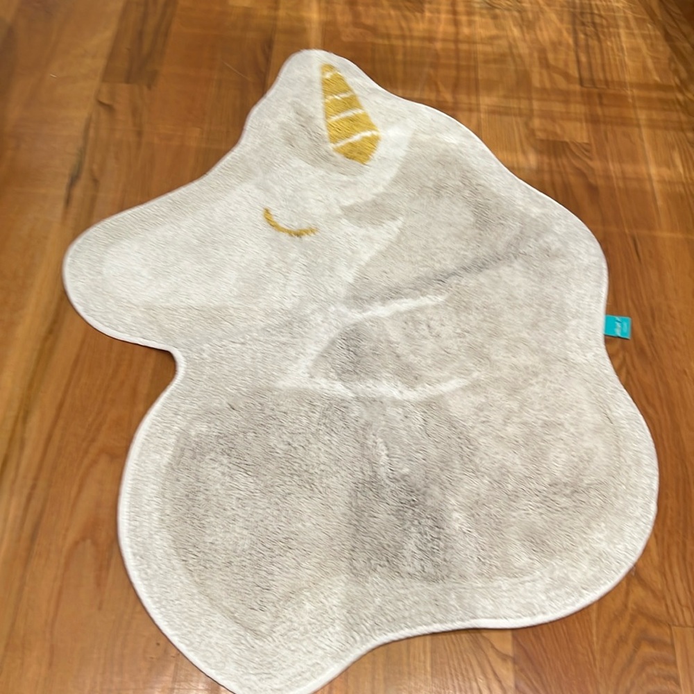 Unicorn bath mat